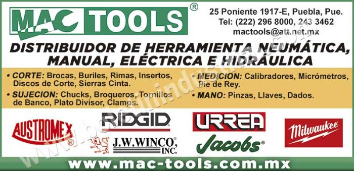 MAC TOOLS, SA DE CV Imagen
