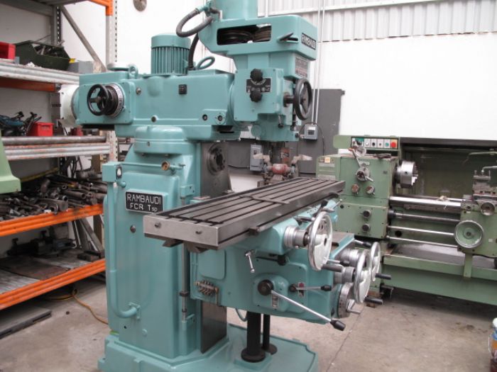 FRESADORA UNIVERSAL ITALIANA NO 3 MARCA RAMBAUDI - RAMBAUDI
