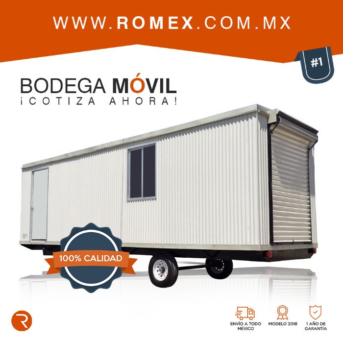 Bodega Móvil 8'X32' - ROMEX