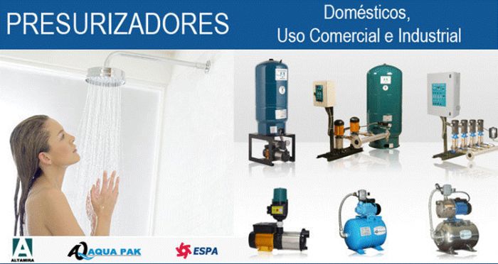 BOMBAS DE AGUA - Altamira, Espa, Aqua Pak, Barnes, Grundfos, Etc.
