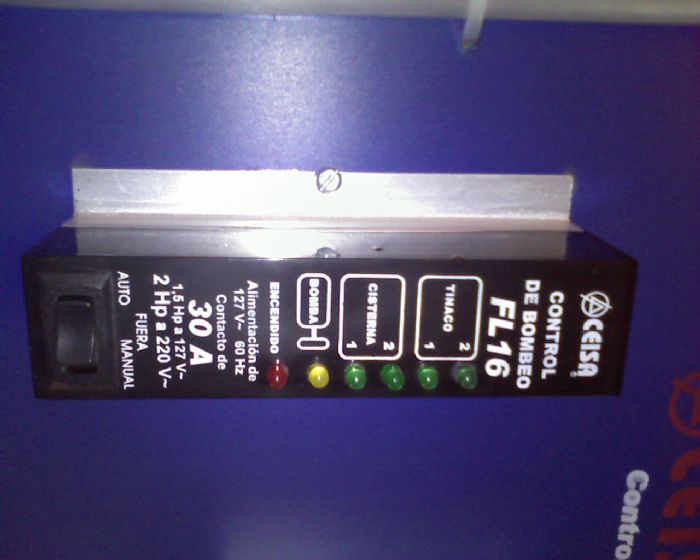 CONTROL DE BOMBEO FL-16,CEISA. - CEISA