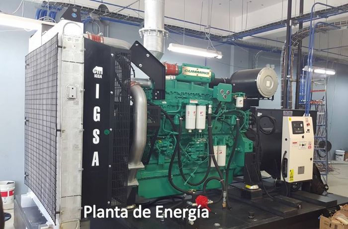 Planta de Emergencia, Plnanta de Energia Electrica - 