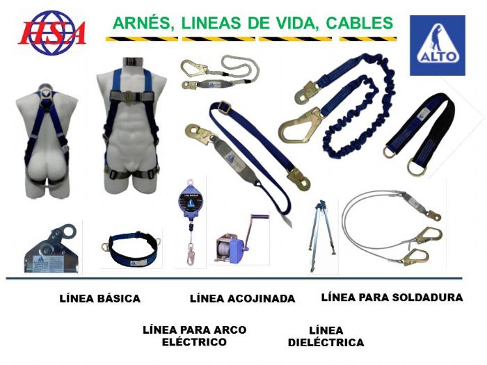arnés de seguridad - ALTO