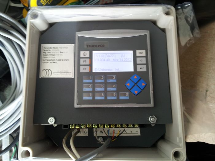 MEDIDOR DE FLUJO CANAL ABIERTO ULTRASONICO - TEMEDIE