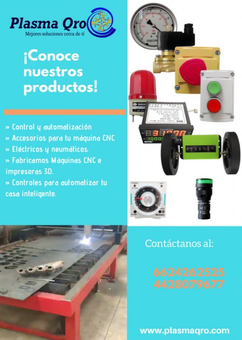 PlasmaQro | Venta de Maquina CNC, Control Y Autmatizacion en Quéretaro y todo México - Varias