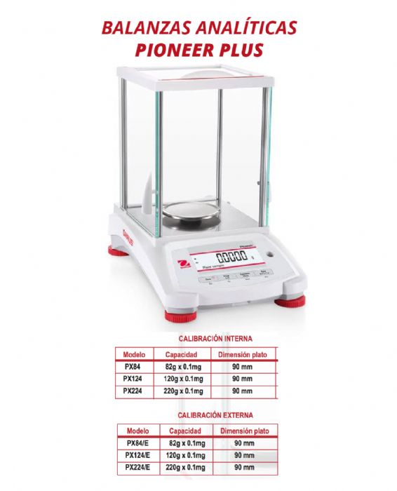 BALANZAS ANALITICAS - OHAUS