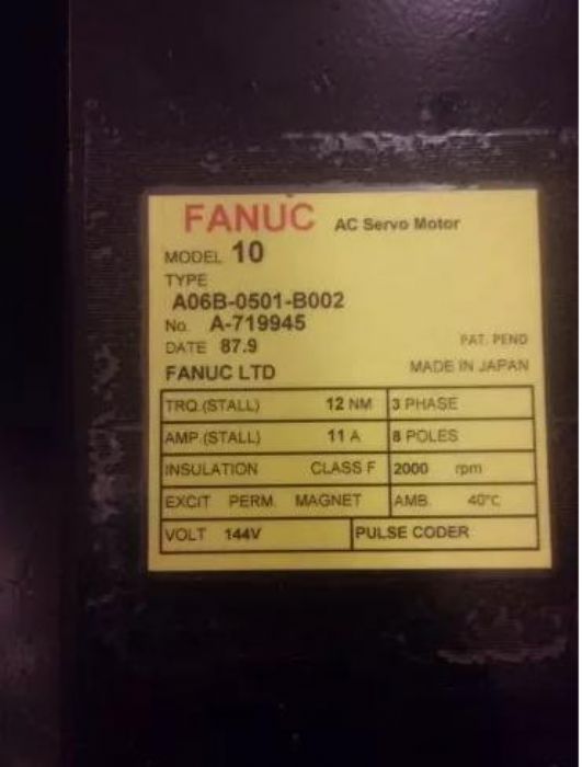 SERVOMOTOR FANUC - FANUC