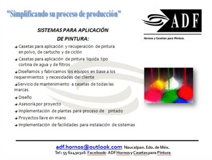 CABINAS PARA PINTURA - 