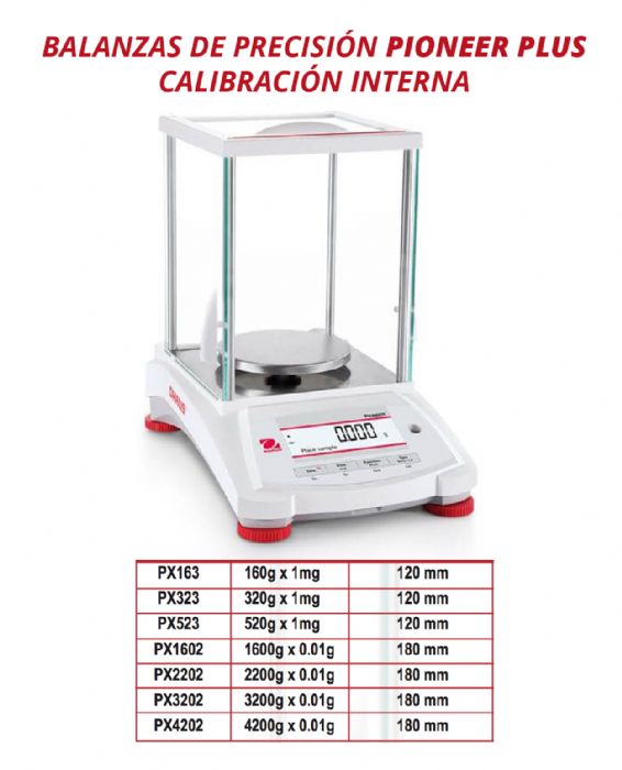 BALANZAS DE PRECISION - OHAUS