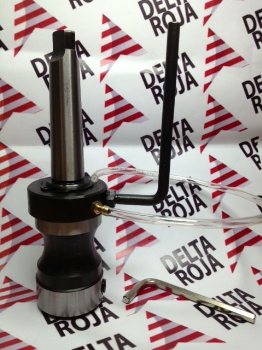 Adaptador con refrigeración interna con diámetros hasta 1 1/4” en la sujeción tipo weldon - Delta Roja