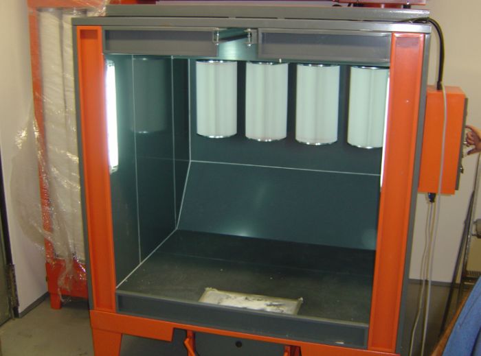 CABINA PARA PINTURA EN POLVO FK 4 (4) - ELECTRON