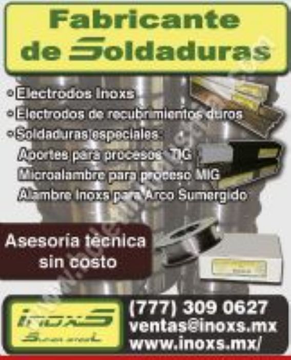ALAMBRES PARA SOLDADURA - INOXS