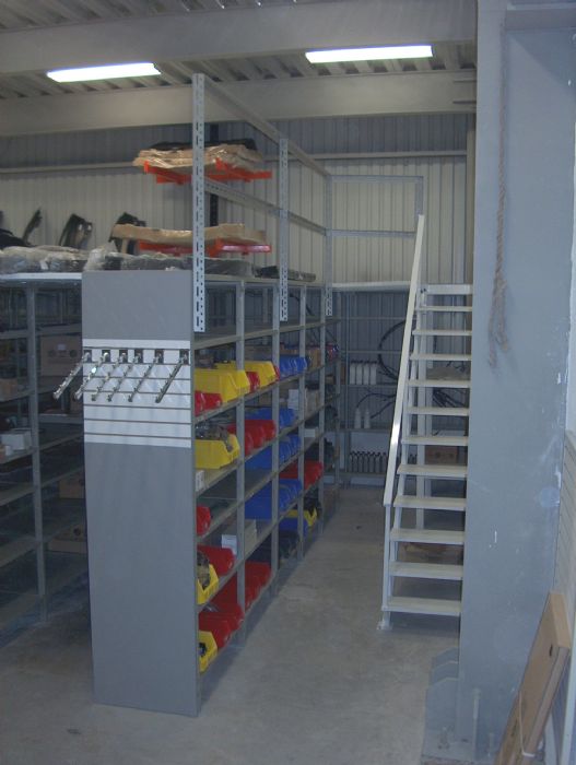 ESTANTERIA DOBLE NIVEL - IÑIGUEZ