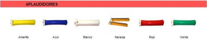 GLOBOS APLAUDIDORES - 