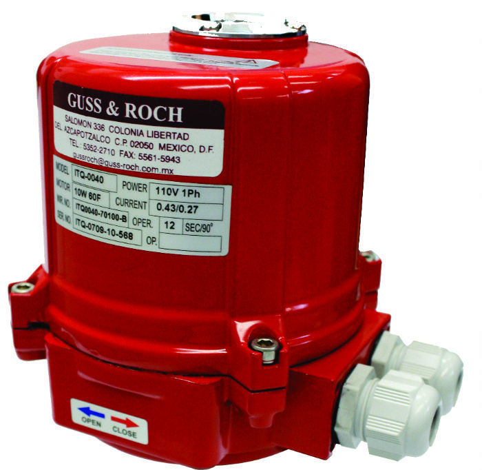 Actuadores eléctricos  - GUSS & ROCH
