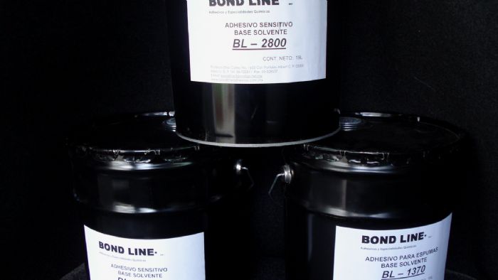 Adhesivos Sensitivos Base Solvente - BOND LINE ADHESIVOS