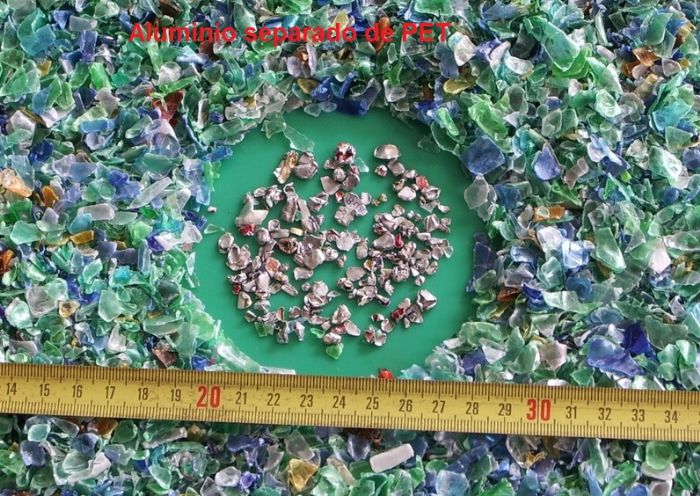 Maquila separacion de pet plasticos de metales - 