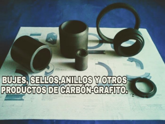 Sellos y bujes de carbón - 