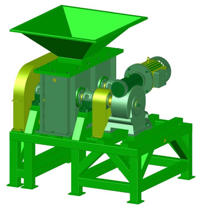 Briqueteadora. Planos completos para fabricar la Prensa Rotativa para Briquetas - 