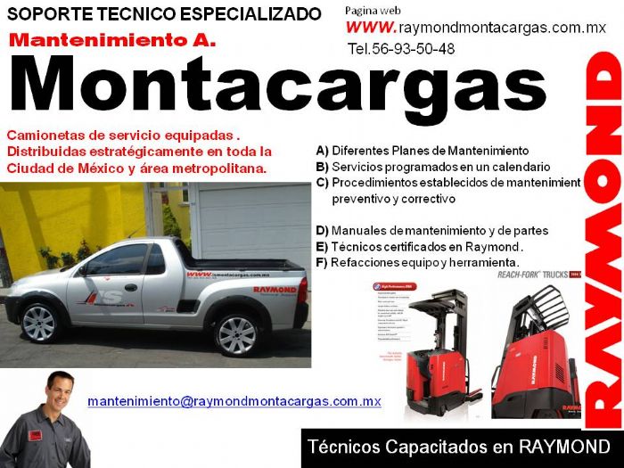 MONTACARGAS RAYMOND - RAYMOND 