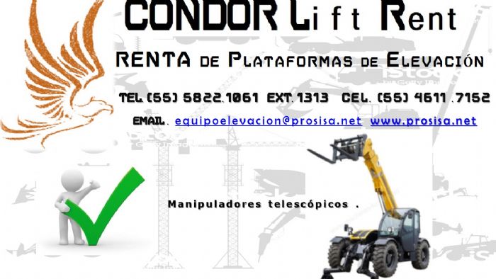 MANIPULADORES TELESCÓPICOS DE 8000 - 9000 LBA  - HAULOTTE, JLG