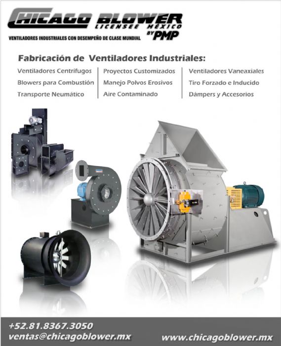 Ventiladores Industriales - Chicago Blwer Licensee Mexico