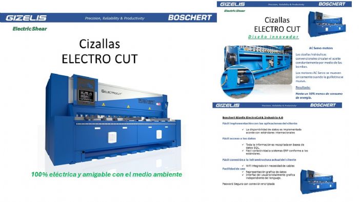 Cizalla Boschert Electro Cut - Boschert Gizelis