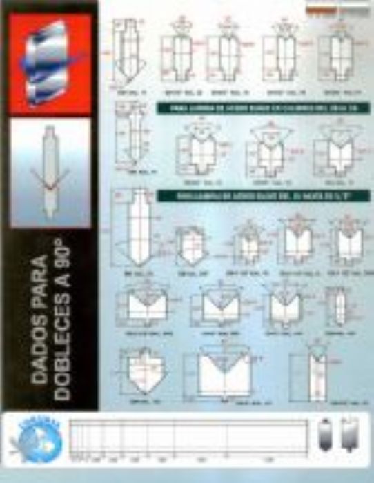 DADOS PARA DOBLADORAS DE LAMINA - CONTINENTAL DADOS MALDONADO