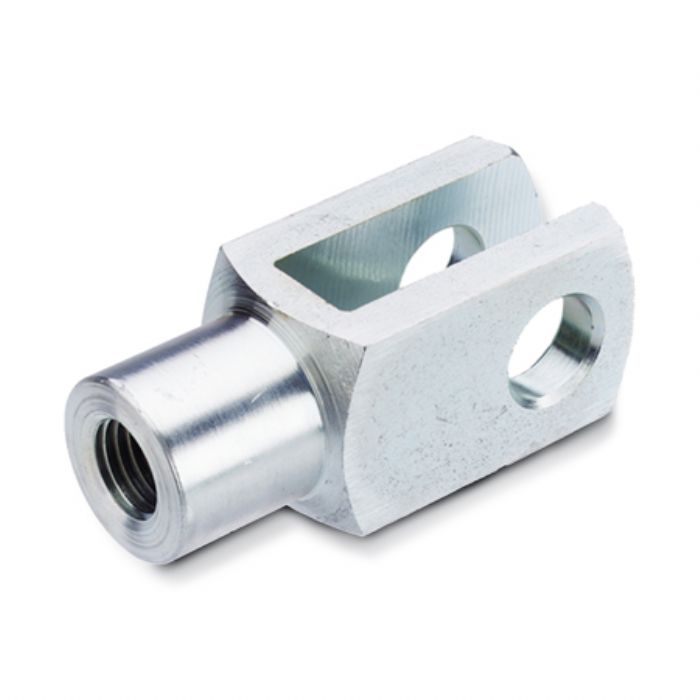 Articulaciones de horquilla Acero, tipo trinchete simple - JW Winco
