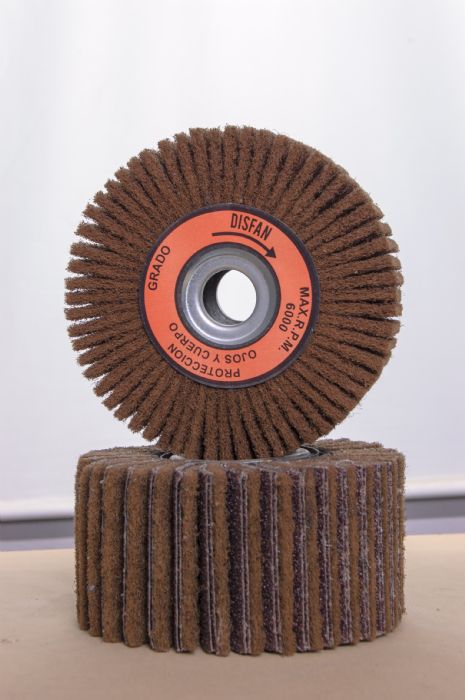 rueda de fibra beige - abraco