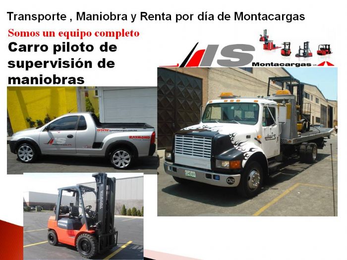 RENTA DE MONTACARGAS POR HORAS - TODAS LAS MARCAS