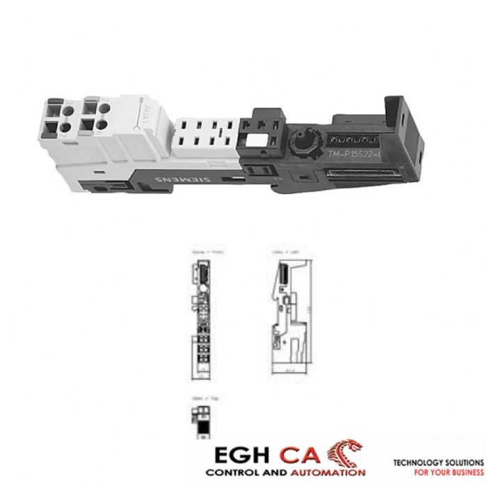 MODULO TERMINAL BLANCO  - SIEMENS 