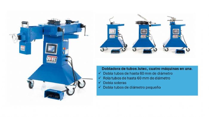Dobladora de tubos sin mandril S6000 - Jutec GmbH