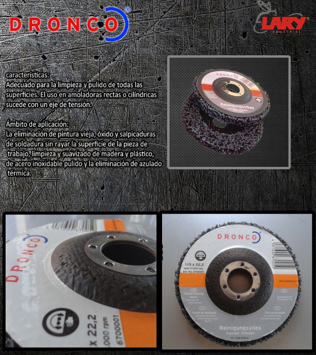 Disco Fibra De Retiro Dronco - Dronco