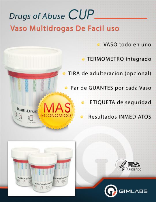 ANTIDOPING EN VASO - V-CUP
