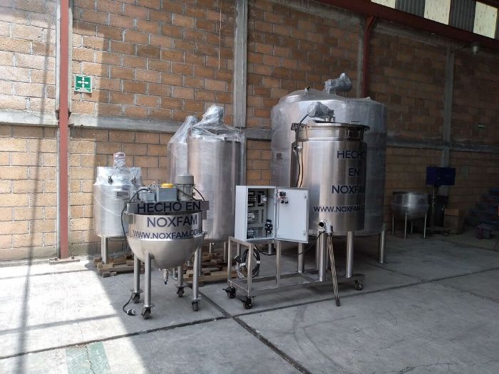 Tanques de Acero Inoxidable - NOXFAM
