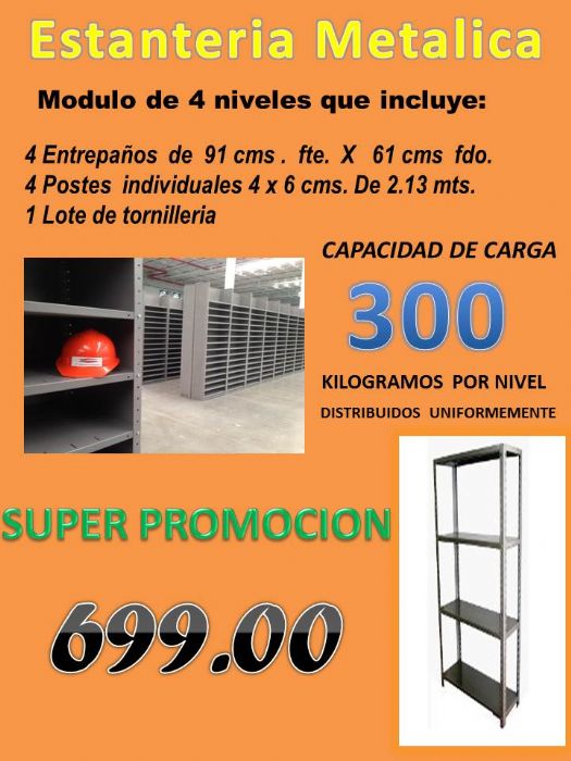 estanteria metalica - necochea