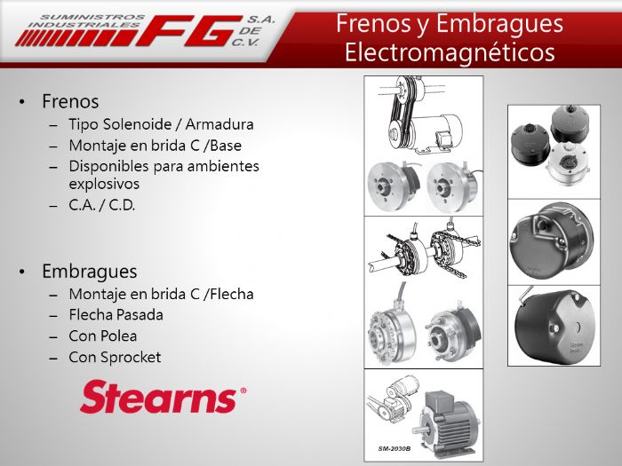 FRENO ELECTROMAGNETICO STEARNS - STEARNS