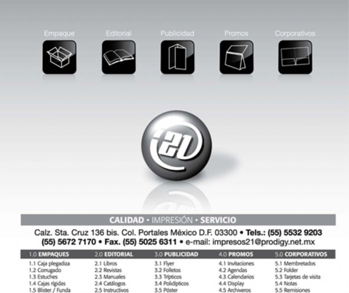 PUBLICIDAD, PROMOCIONALES Y CORPORATIVOS - I.21