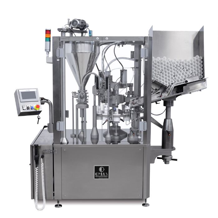 Llenadora de tubos  rotativos GMT-R - OMAS TECNOSISTEMI®