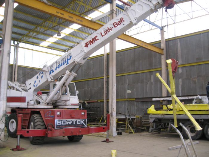 GRUA TELESCOPICA - LINK BELT