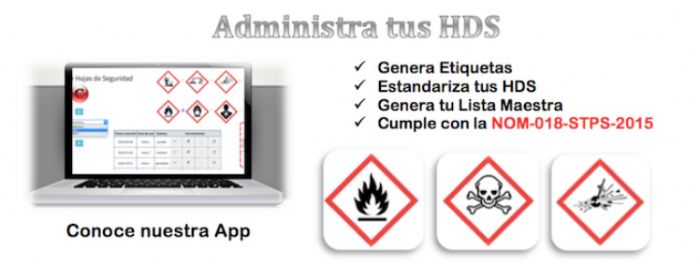Aplicacion para Hojas de Seguridad Quimica - CATEHE
