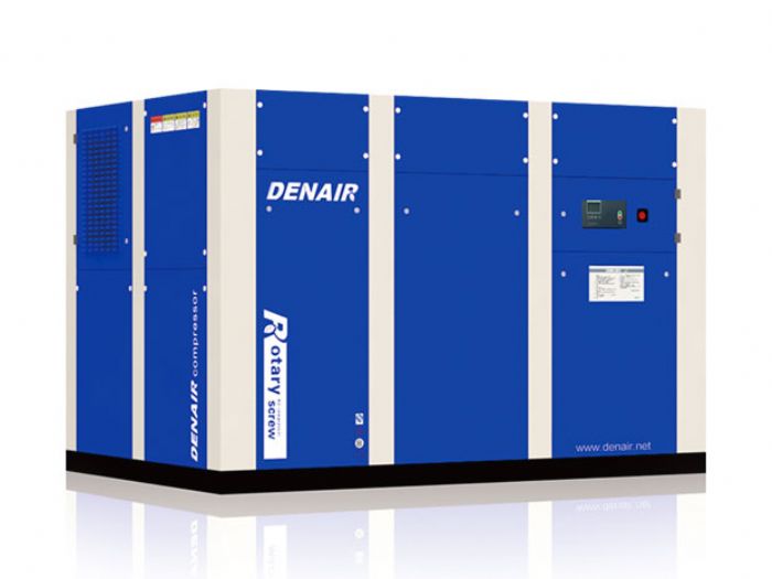 Compresor de tornillo lubricado Denair serie DVAH para alta presión, con VSD. - DENAIR