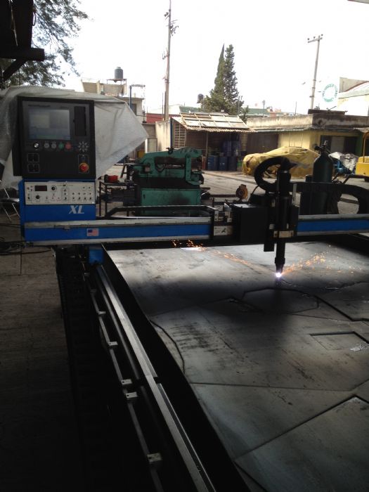 CORTE DE PLACA EN PLASMA - CYMASA