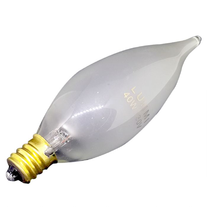 Foco Vela Punta Curva 40w (ca1040) - LUMMI