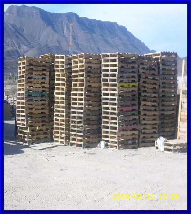 Tarima de Madera Reciclada 48"x40" - 