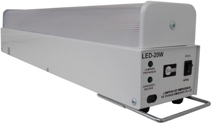 Lámpara de Emergencia de Diodos Emisores de Luz (LEDS) Mod. LED-20W - CELECSIS