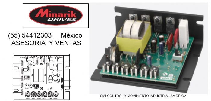TARJETA DE CONTROL MOTOR DC - MINARIK