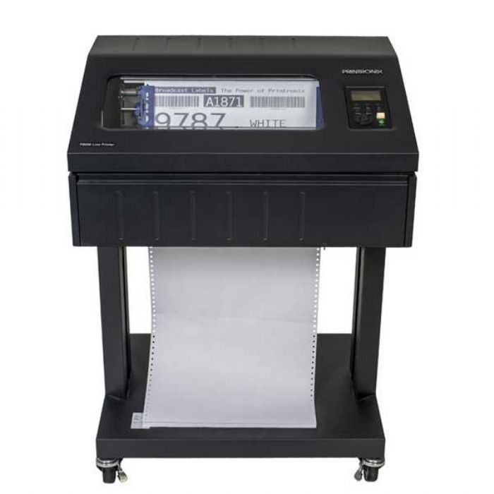 PRINTRONIX P8000: IMPRESORA INDUSTRIAL DE MATRIZ DE LÍNEA CON PEDESTAL DE 1,000 LPM - PRINTRONIX