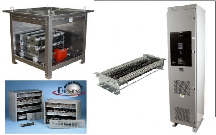 Resistencias para aterrizar neutro y frenado dinamico - Post Glover IPC